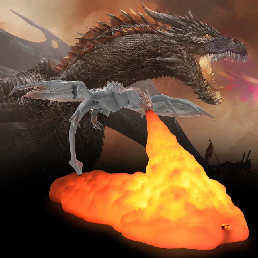 Fire-Breathing Dragon Lamp image 1