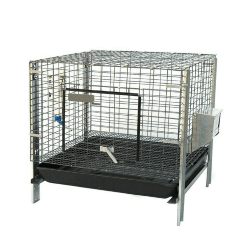 Large Indoor Rabbit Cage Wire Bunny Home 24.4" image 0