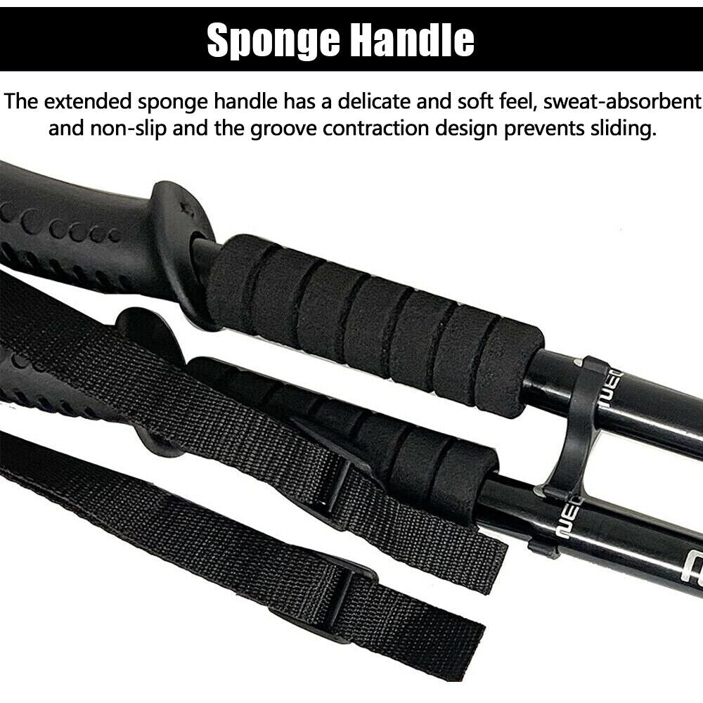 2X Trekking Poles Nordic Hiking Sticks image 7