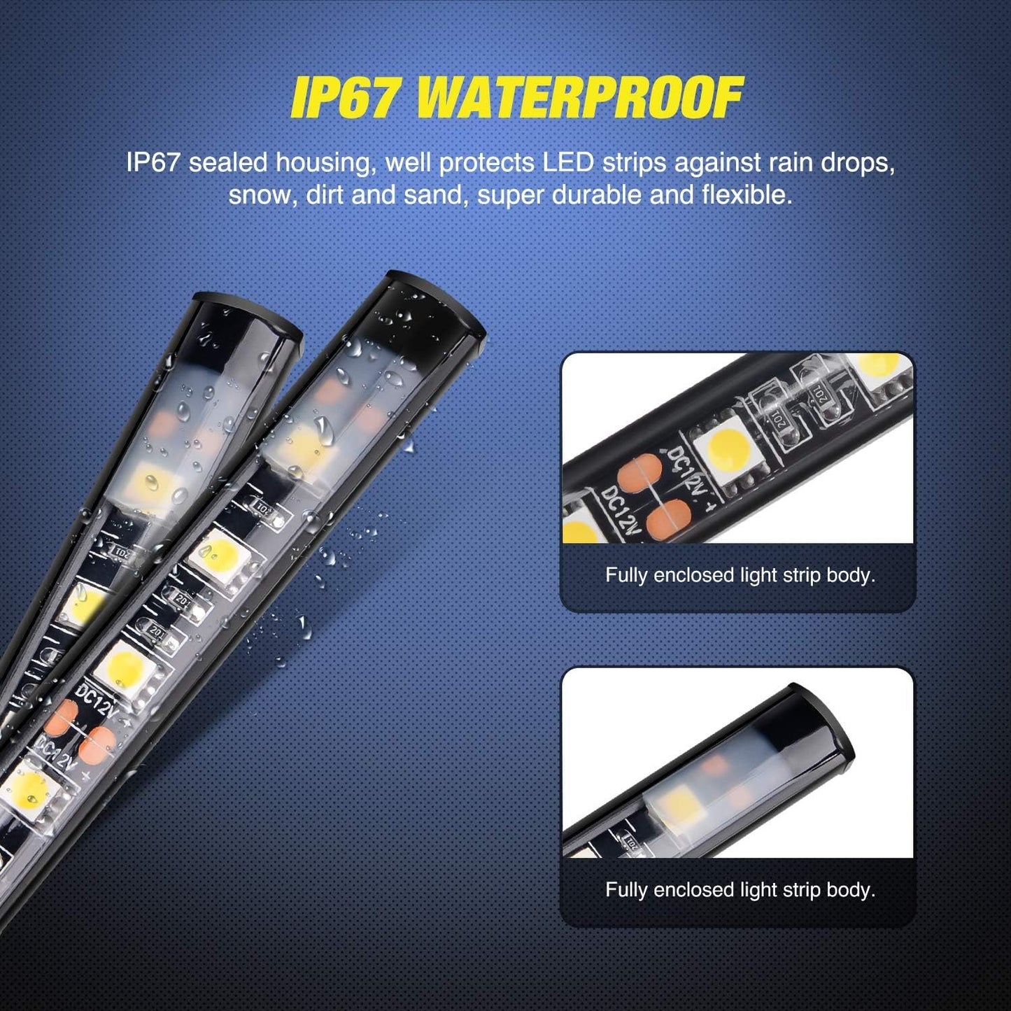 Cargo Pickup Truck Truck Bed Lights 60 Inch Bed Light Strip image 3