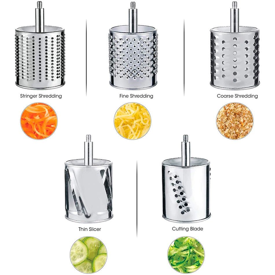 Multi-Functional Kitchen Rotary Food Grater/Shredder/Slicer image 3
