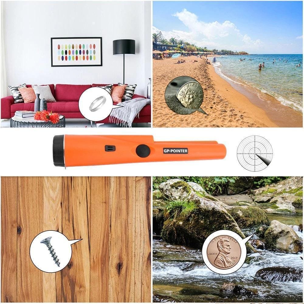 Metal Detector Pinpointer Handheld Waterproof Detecting Wand image 8