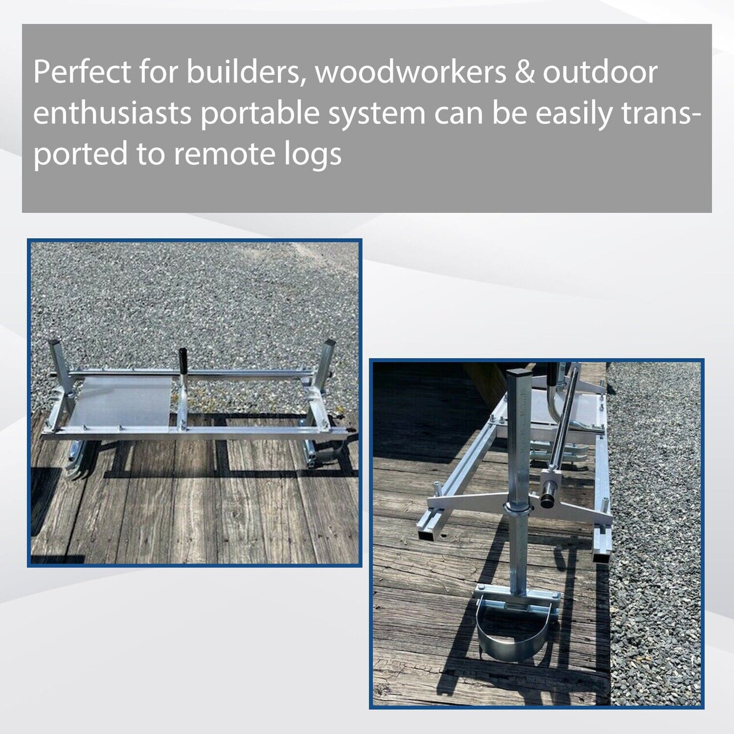 Portable Chainsaw Mill 14" To 36" Guide Bar image 8