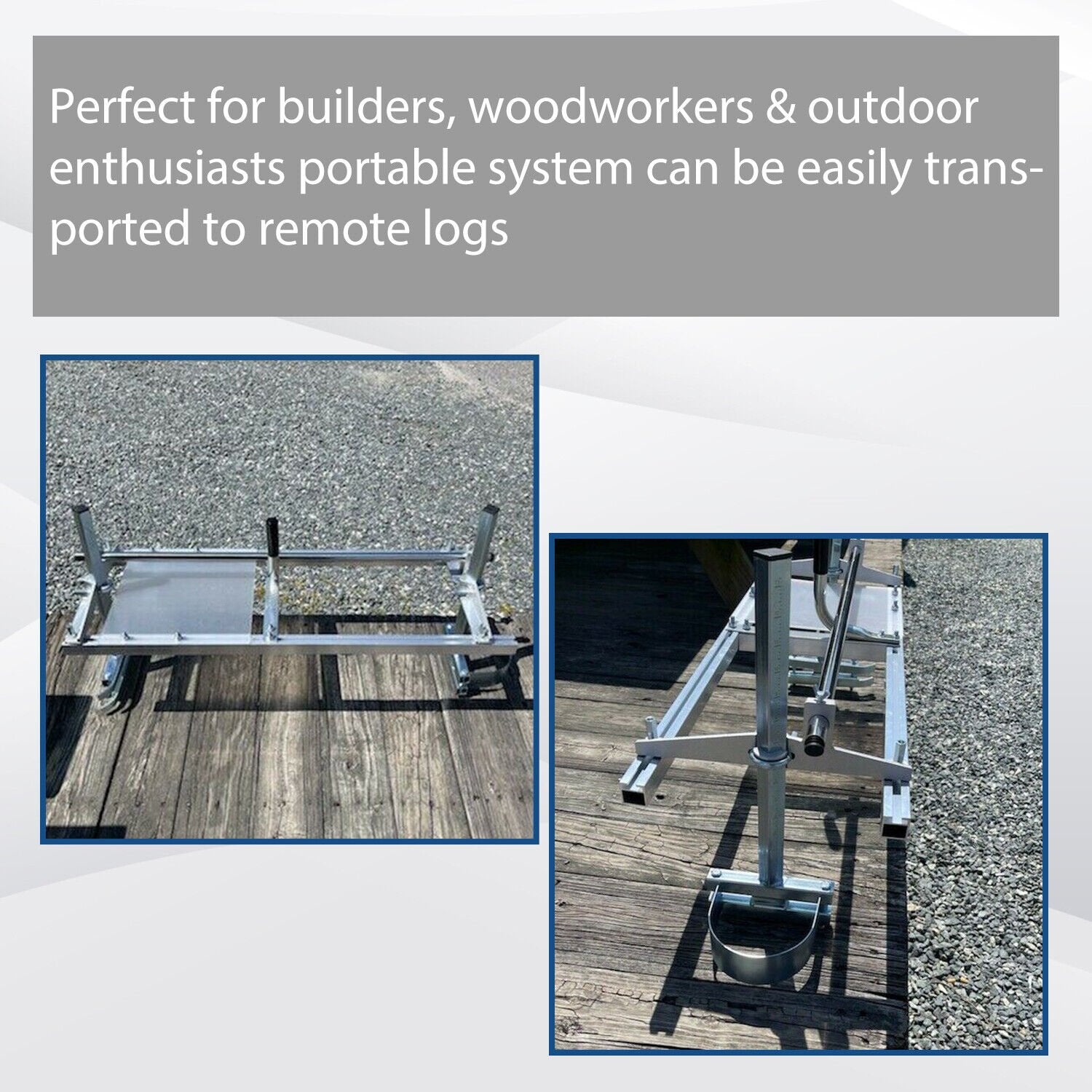 Portable Chainsaw Mill 14" To 36" Guide Bar image 8