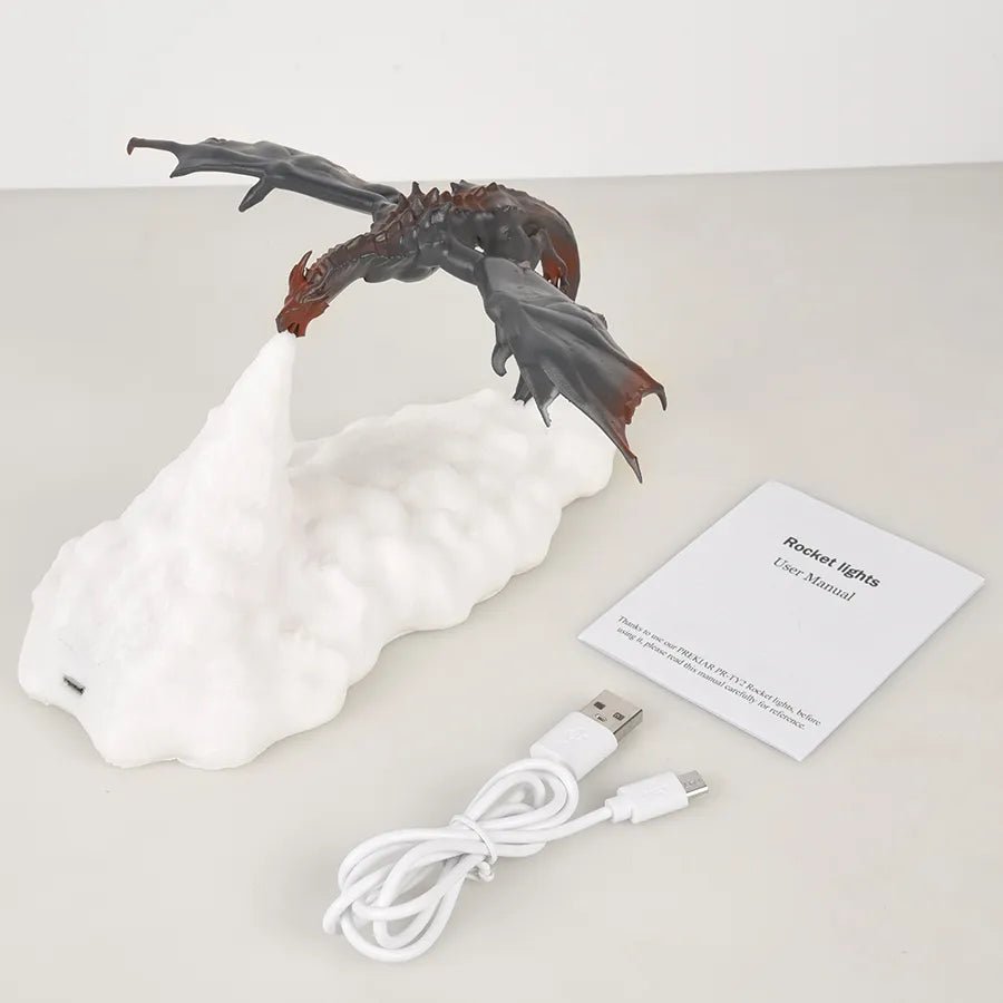 Fire-Breathing Dragon Lamp image 2
