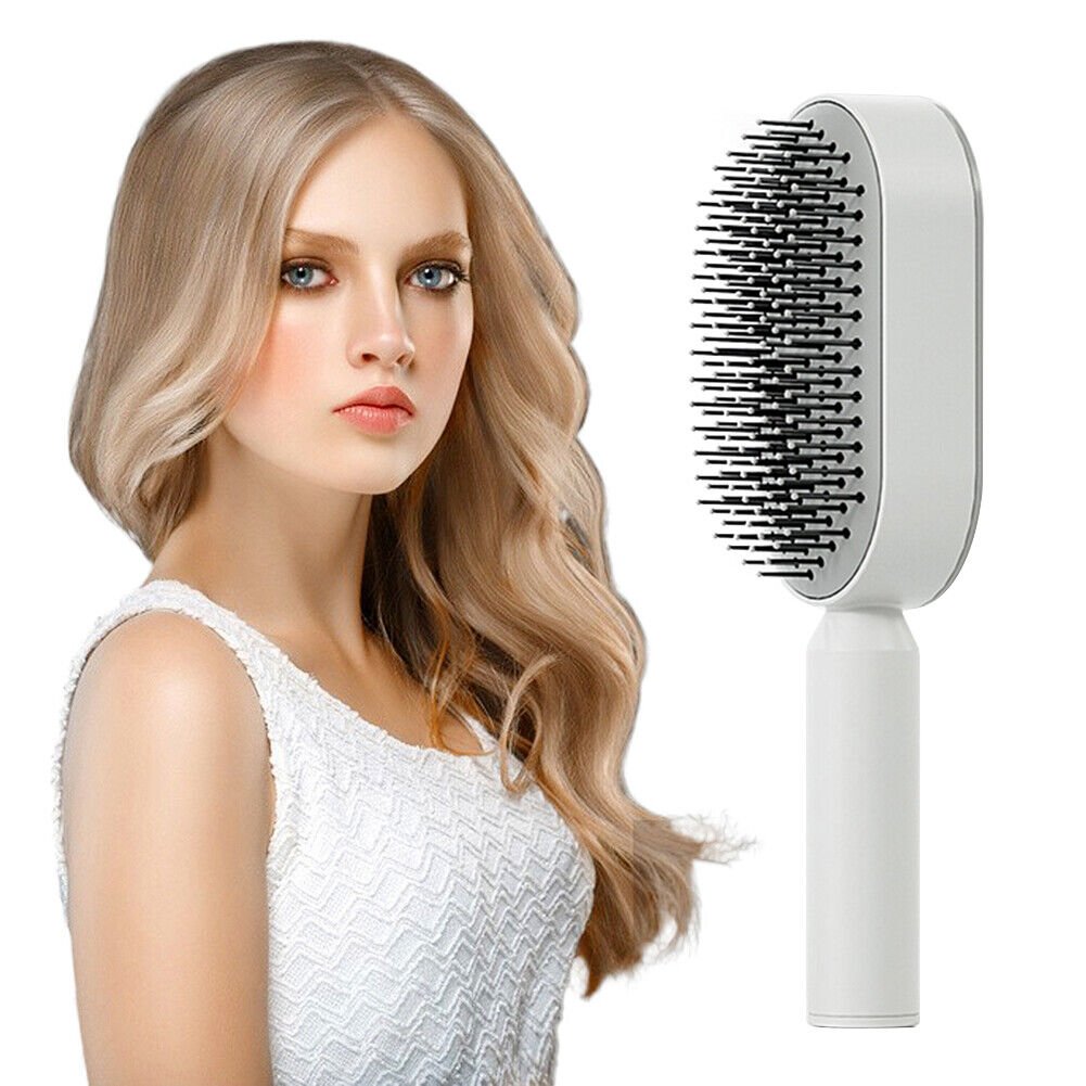 Self Cleaning Hair Brush image 2