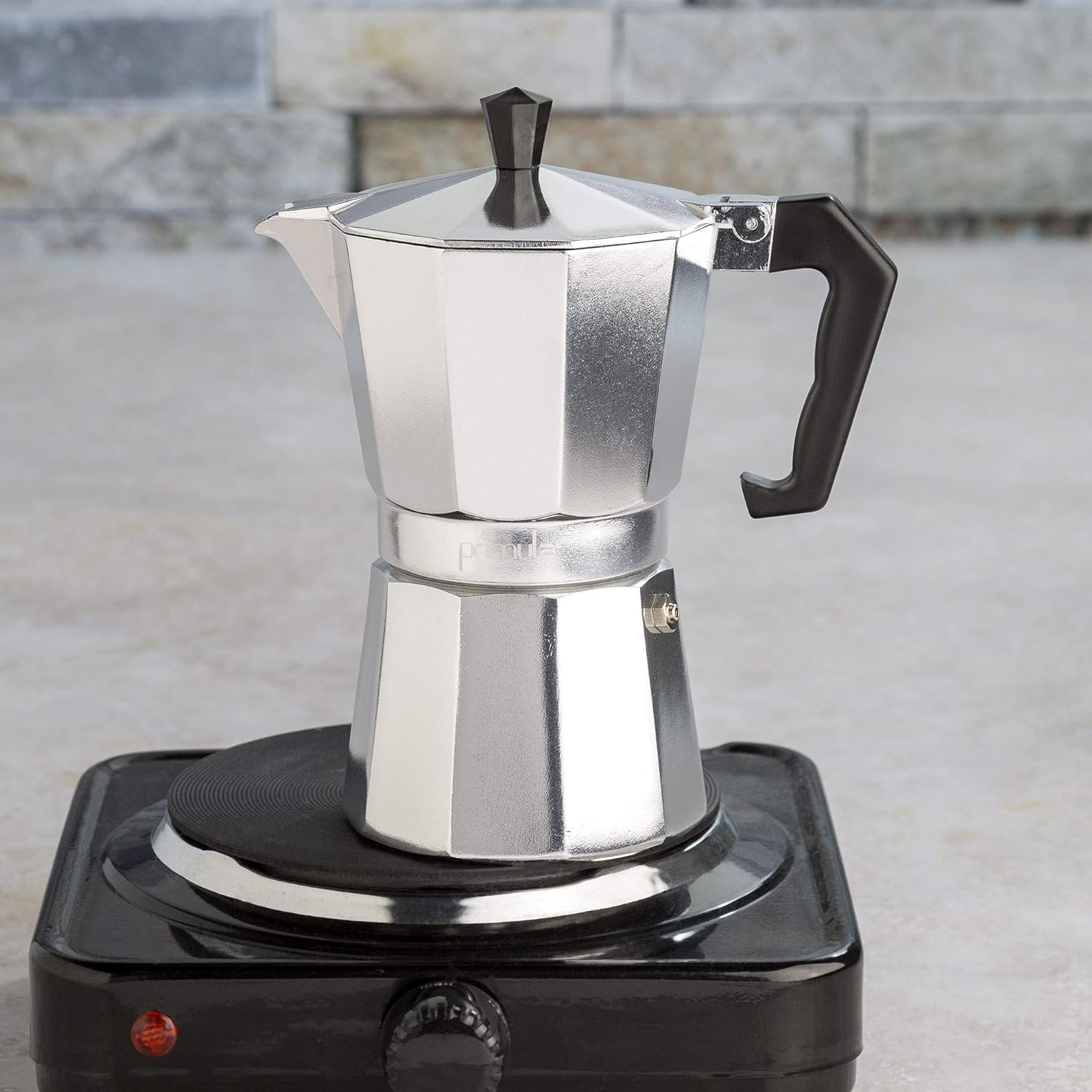 Classic Stovetop Espresso and Coffee Maker, Moka Pot for Italian and Cuban Café Brewing image 3
