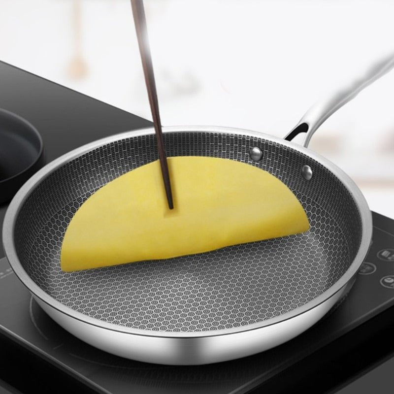 Non-Stick Stainless Steel Frying Pan image 1