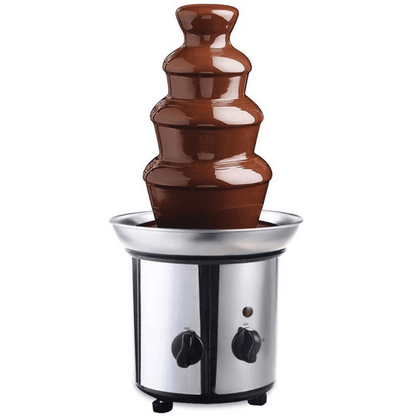4 Tier Chocolate Fondue Fountain Stainless Steel Machine image 5
