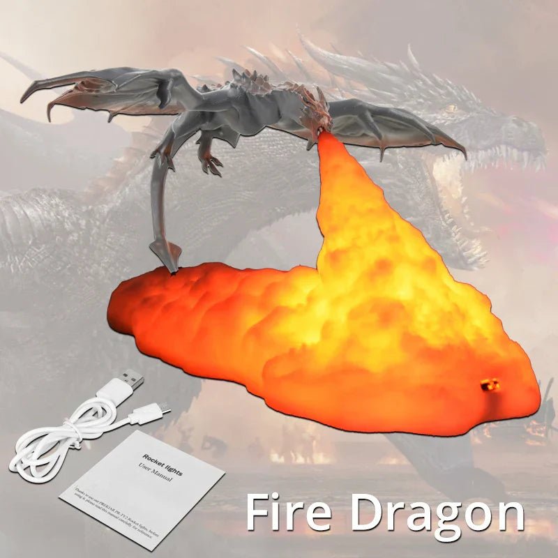 Fire-Breathing Dragon Lamp image 6