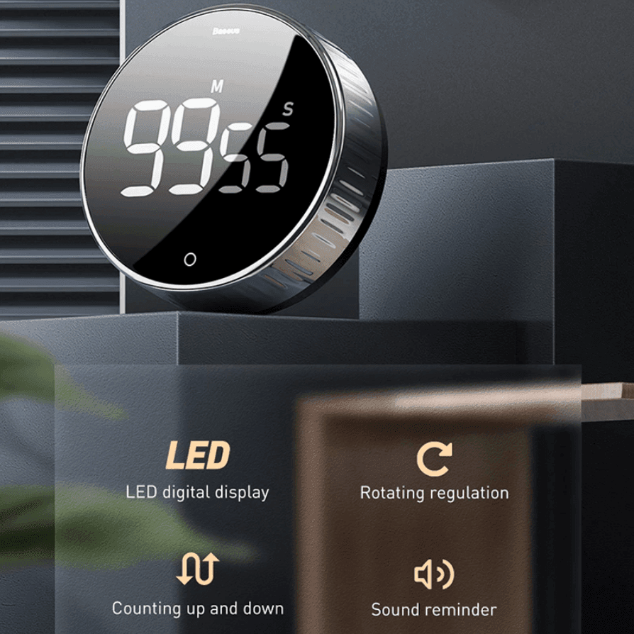 Premium Digital Kitchen Cooking Pomodoro Timer image 4