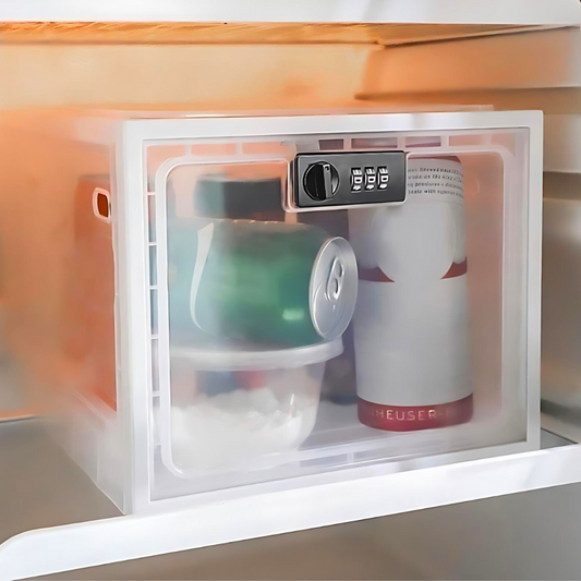 Heavy Duty Lockable Refrigerator Food Organizer Storage Bin image 0