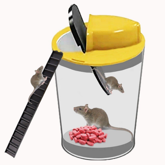 Reusable Humane Auto Reset Bucket Cover Mouse Trap image 0