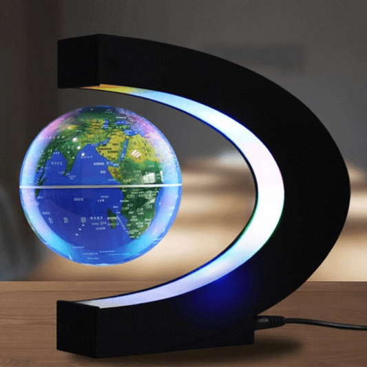 Magnetic Floating Globe With LED Light image 0
