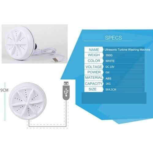 The Mini Ultrasonic Washing Machine image 7