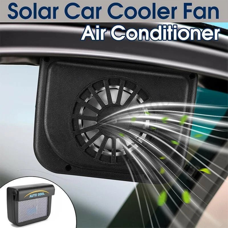 Vehicle Solar Powered Car Vent Window Fan image 5