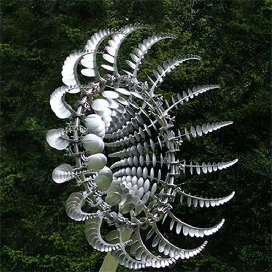 New Anti-Rust Magical Metal Windmill-Kinetic Metal Wind Spinners image 0