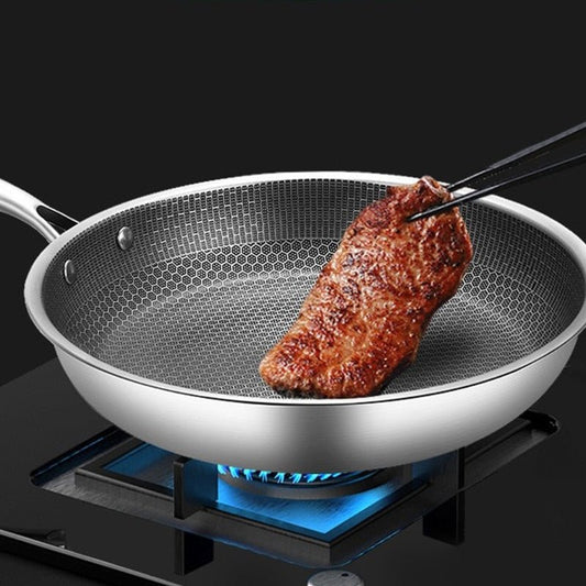 Non-Stick Stainless Steel Frying Pan image 0