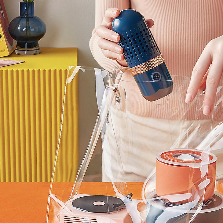 Capsule Vegetable Washing Machine | Automatic Fruits & Vege Disinfector Home Pesticide Cleaner image 1