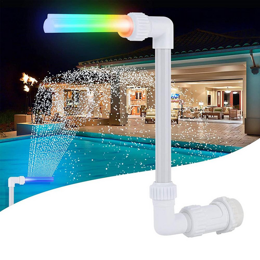 Swimming Pool Fountain Spray with Luminous Light image 0