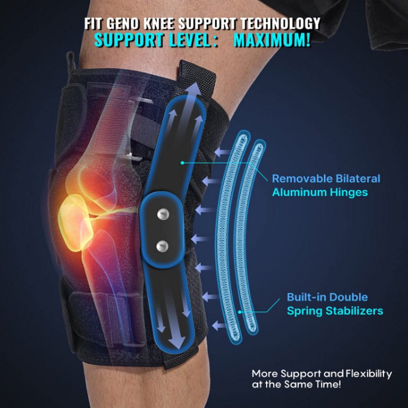 Adjustable Hinged Knee Brace For Meniscus Tear image 2