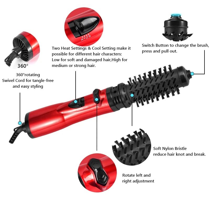 Rotating Hair Dryer image 4