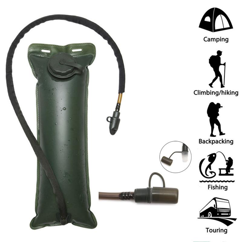 Hydration Backpack 3L Water Bladder Bag Hiking Camping image 4