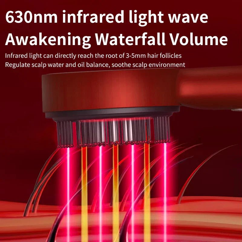 Hair Growth Massage Comb - Red Light Scalp Massager image 3