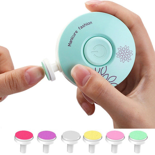 Baby Nail Trimmer with 6 Grinding Heads image 0