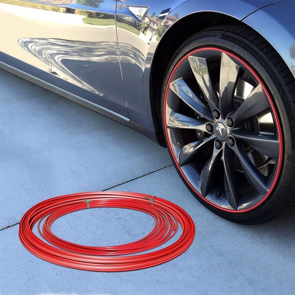 Pro Wheel Rim Protector - Red image