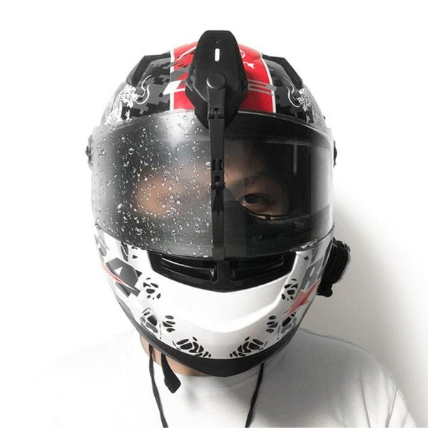 Motorcycle Helmet Windscreen Wiper image 1