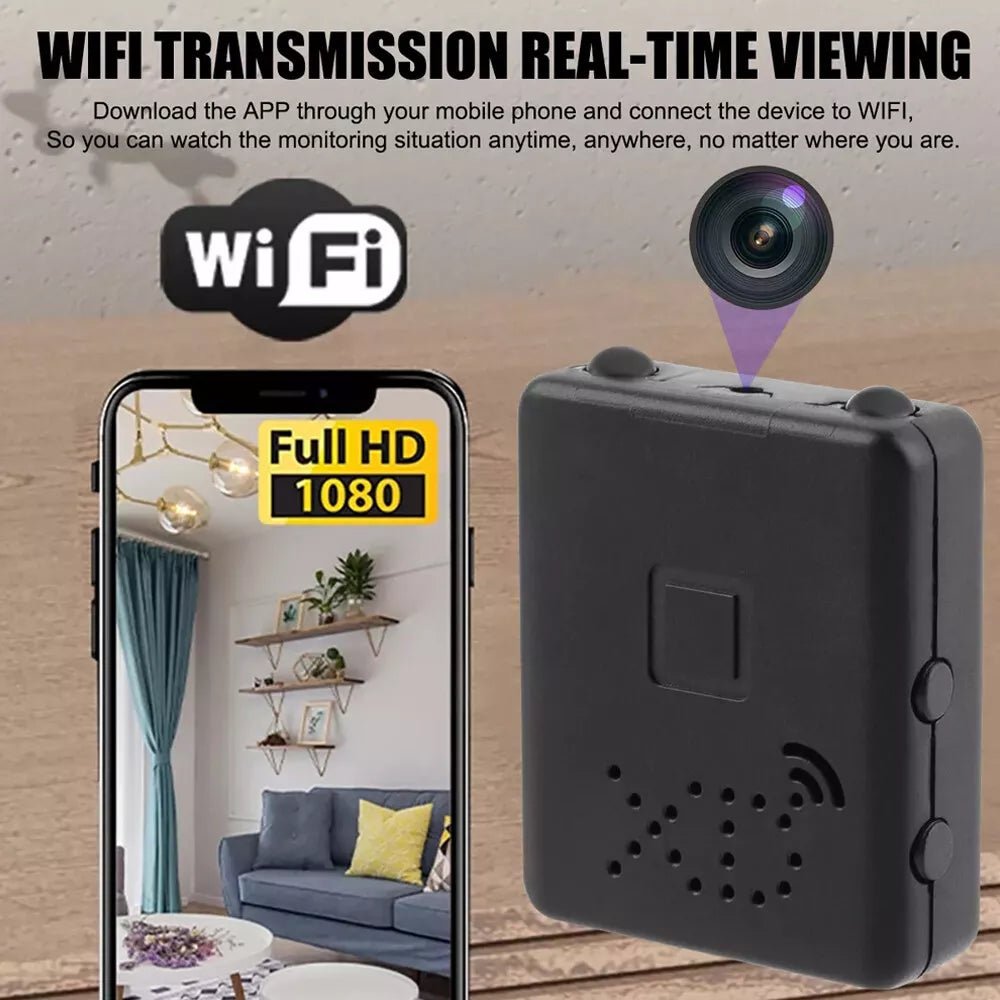 Micro HD Video Camera with WiFi and Audio image 1