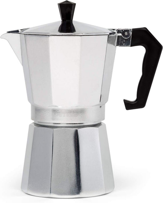 Classic Stovetop Espresso and Coffee Maker, Moka Pot for Italian and Cuban Café Brewing image 0