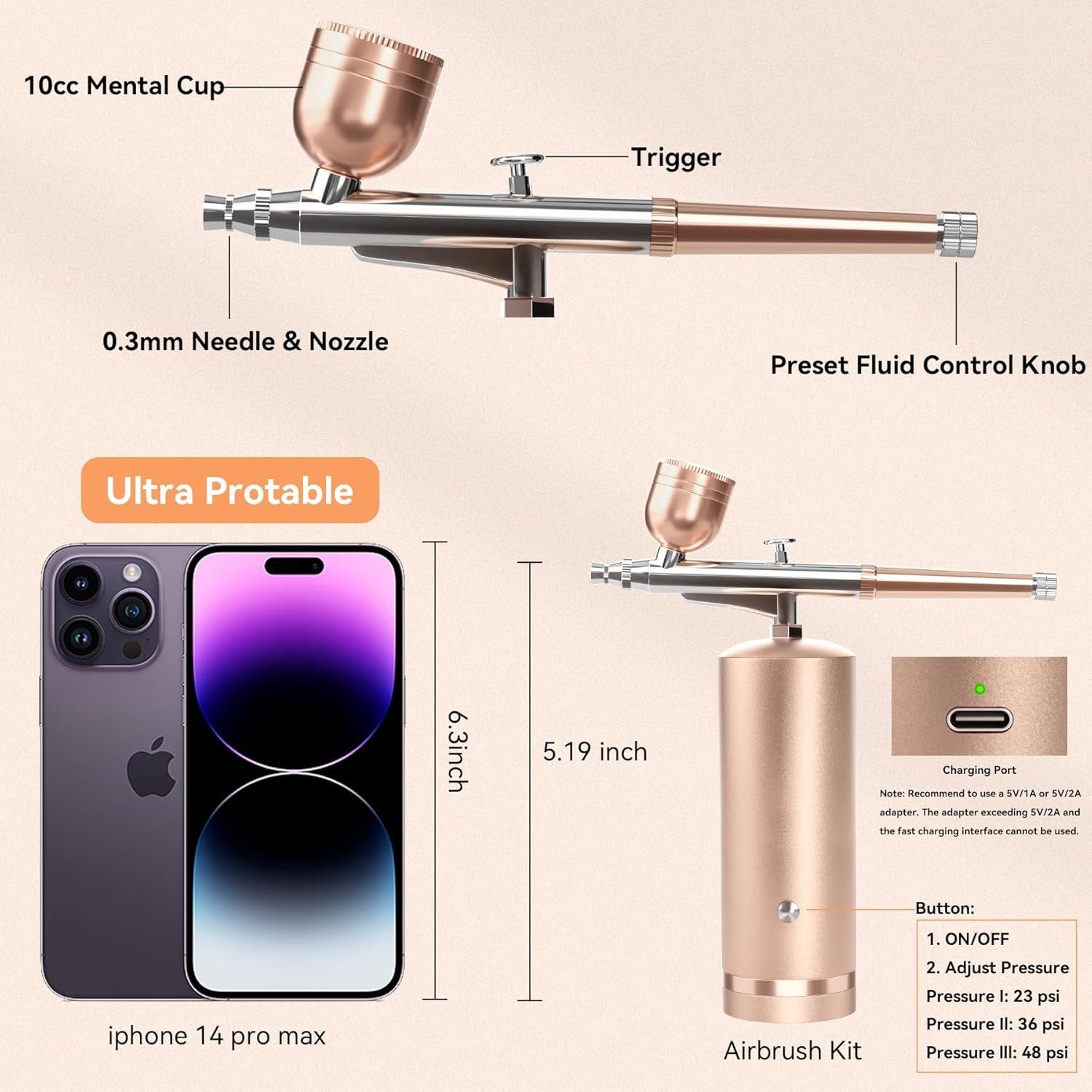 Cordless Airbrush Kit image 3