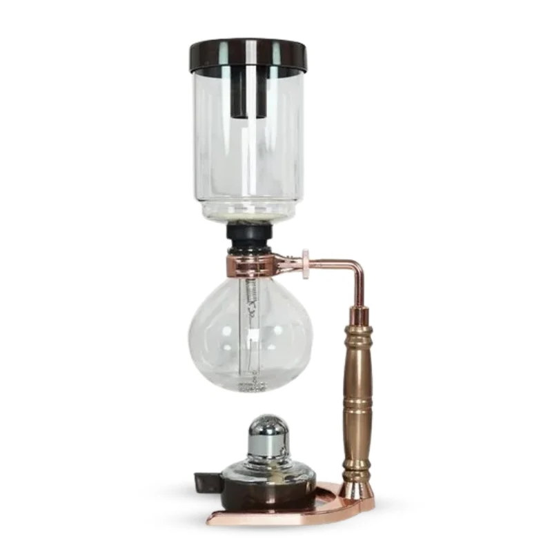 Japanese Syphon Coffee Maker - Pink Gold image