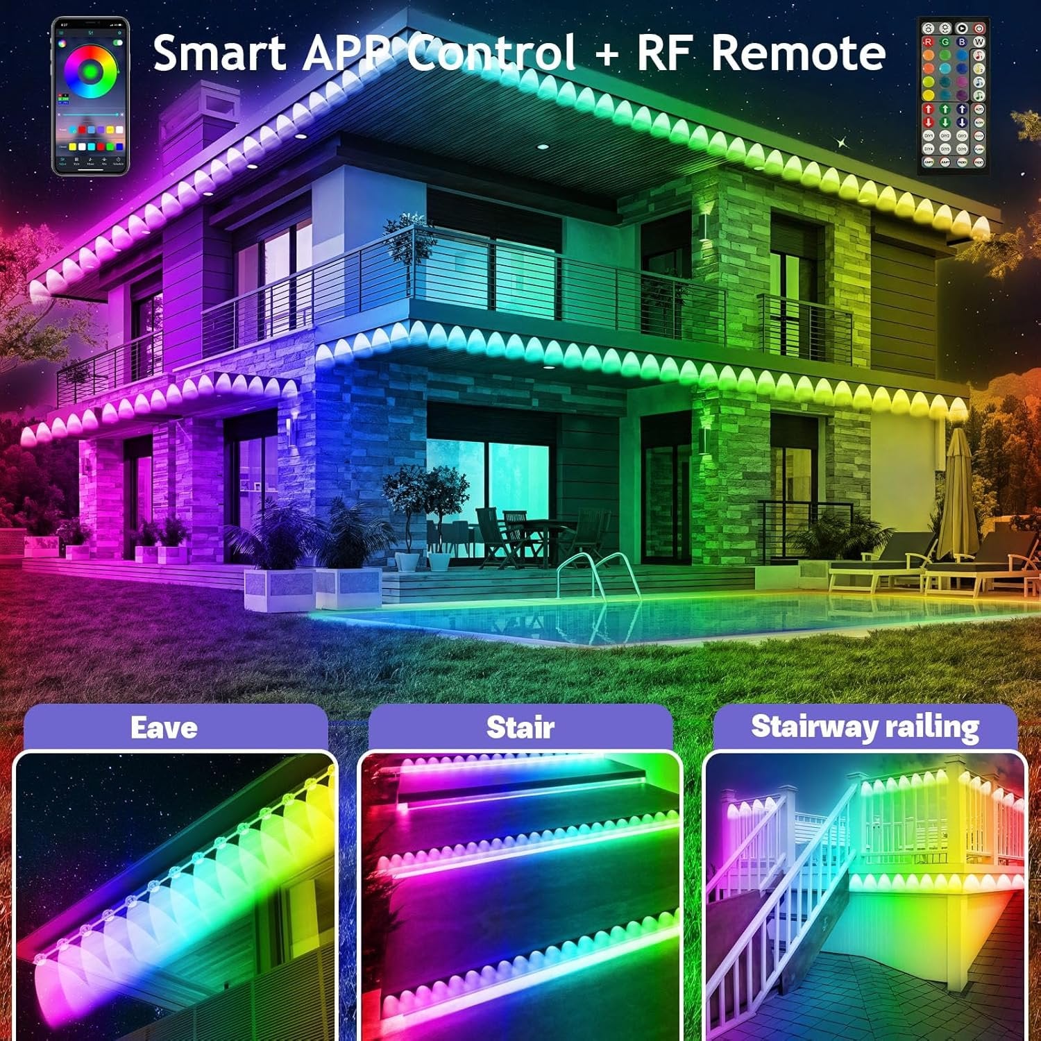 Permanent Outdoor Lights image 4