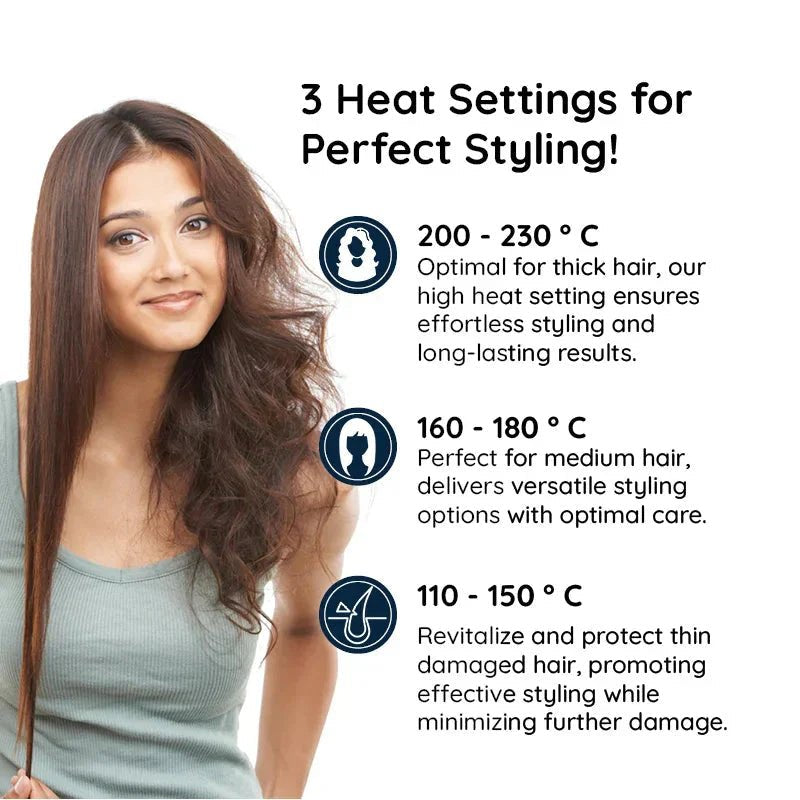 Professional 2 in 1 Rotating Iron Hair Brush image 4