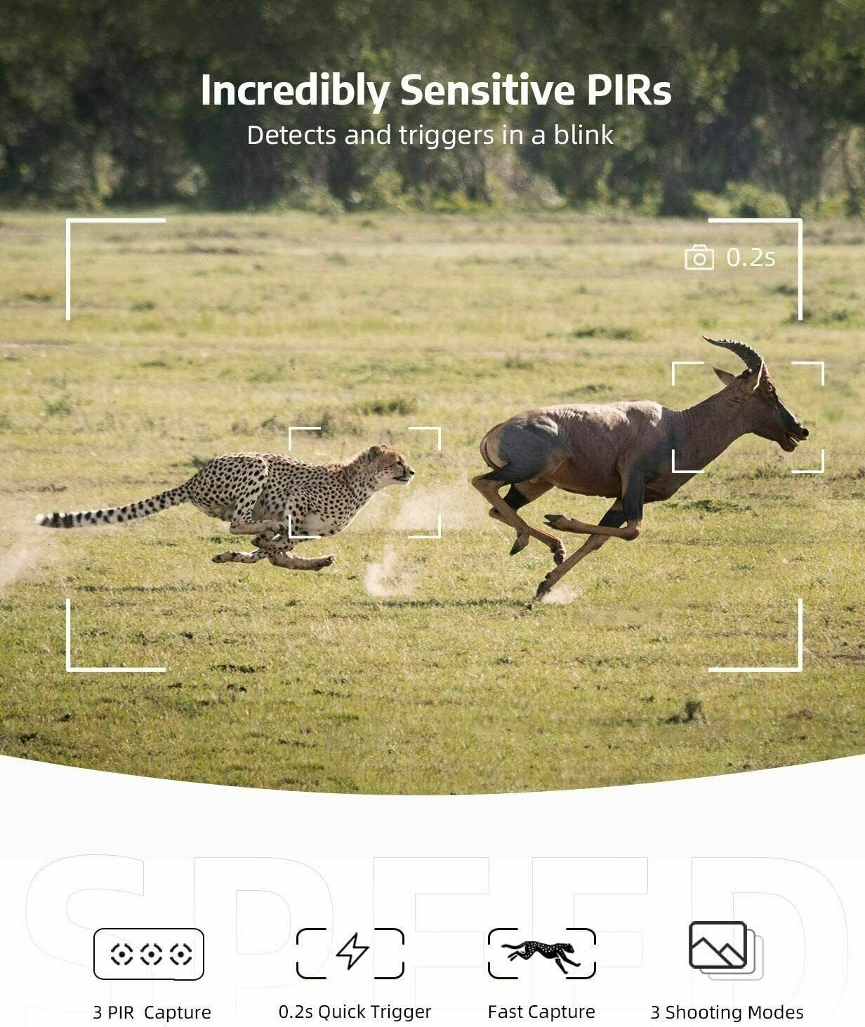 Wireless Hd Wildlife Game Trail Camera With Night Vision image 3