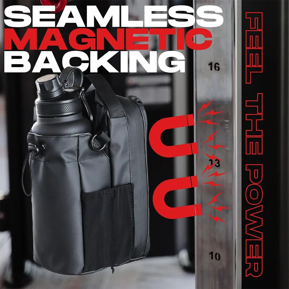 Magnetic Water Bottle Gym Bag image 1