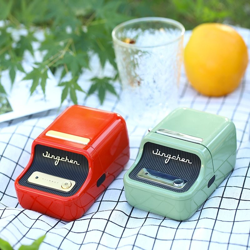 Portable Label Maker Thermal Sticker Printer Self-Adhesive image 3