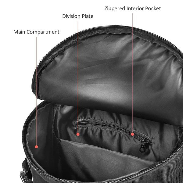 Fishing Tackle Backpack Tackle Box Organizer with Rod Holders image 3