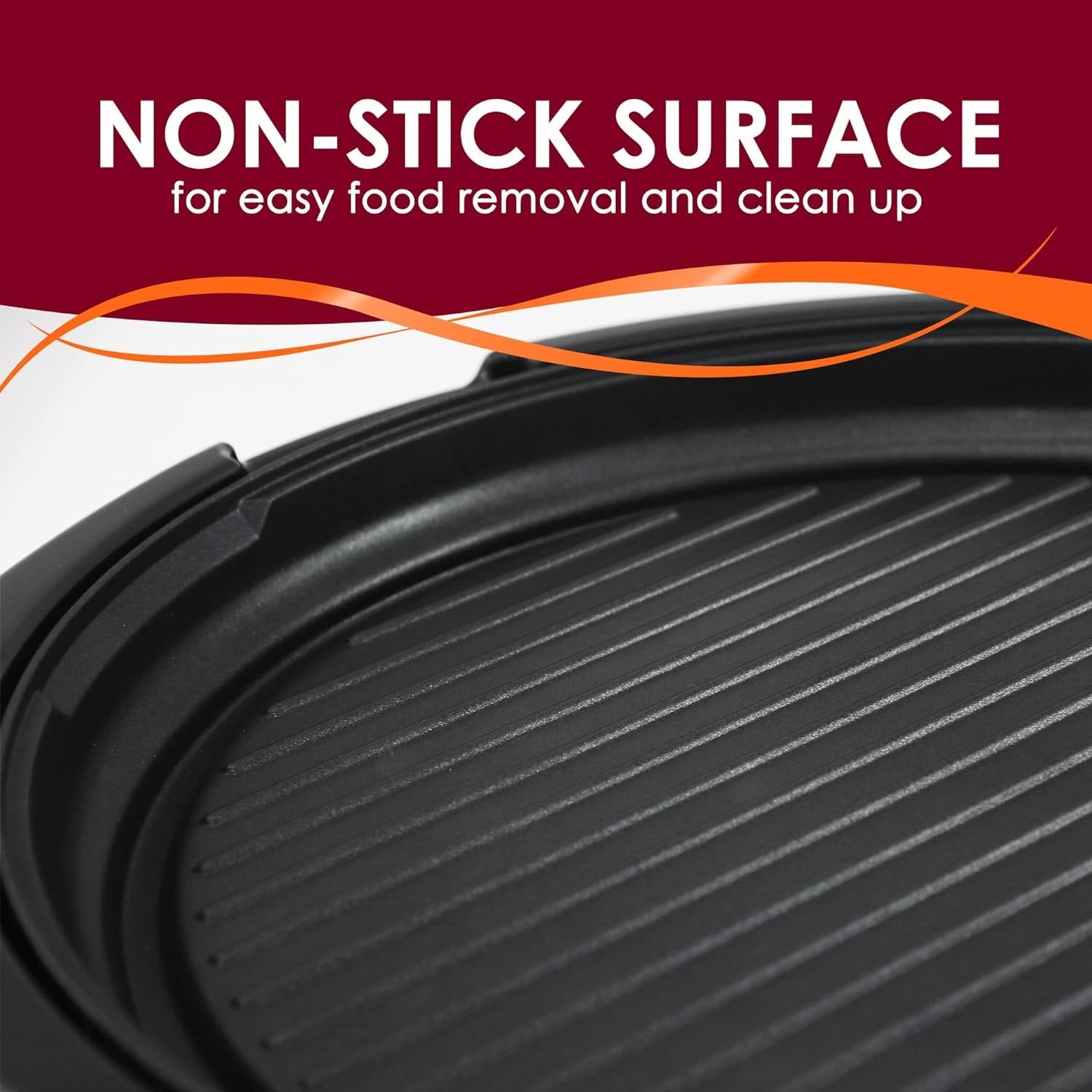 Smokeless Electric Tabletop Grill Nonstick image 3