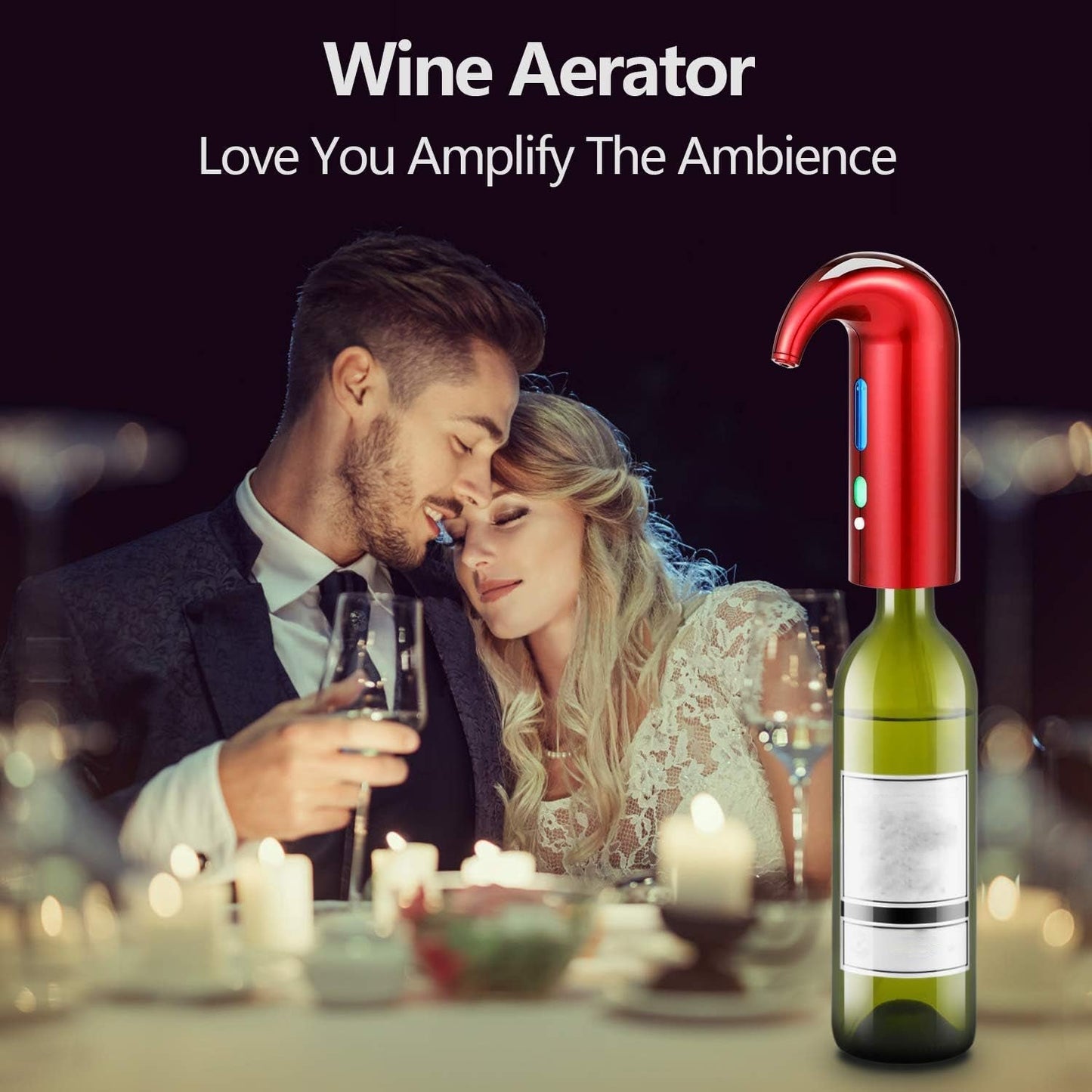 Electric Wine Aerator Pourer Dispenser image 1