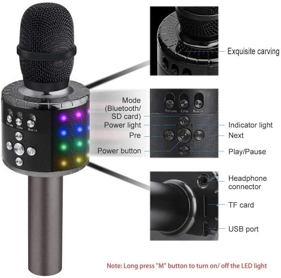 Bluetooth Karaoke Microphone image 2