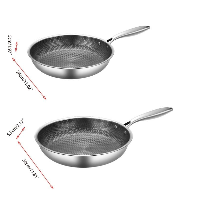 Non-Stick Stainless Steel Frying Pan image 8
