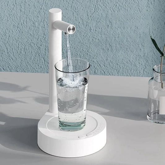 Portable Desktop Electric Water Dispenser with USB Charging image 0