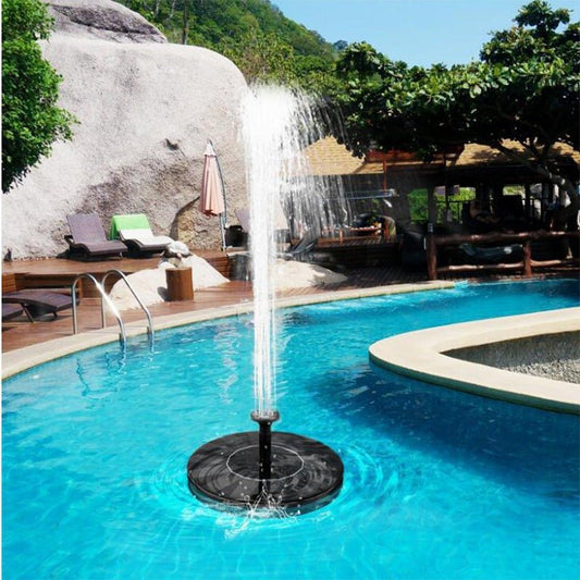 Solar Fountain Pump Floating Water Decor image 0