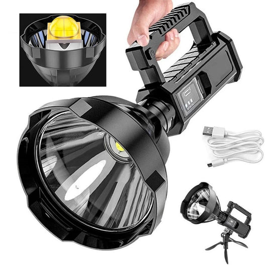 High-Brightness Rechargeable LED Flashlight image 0