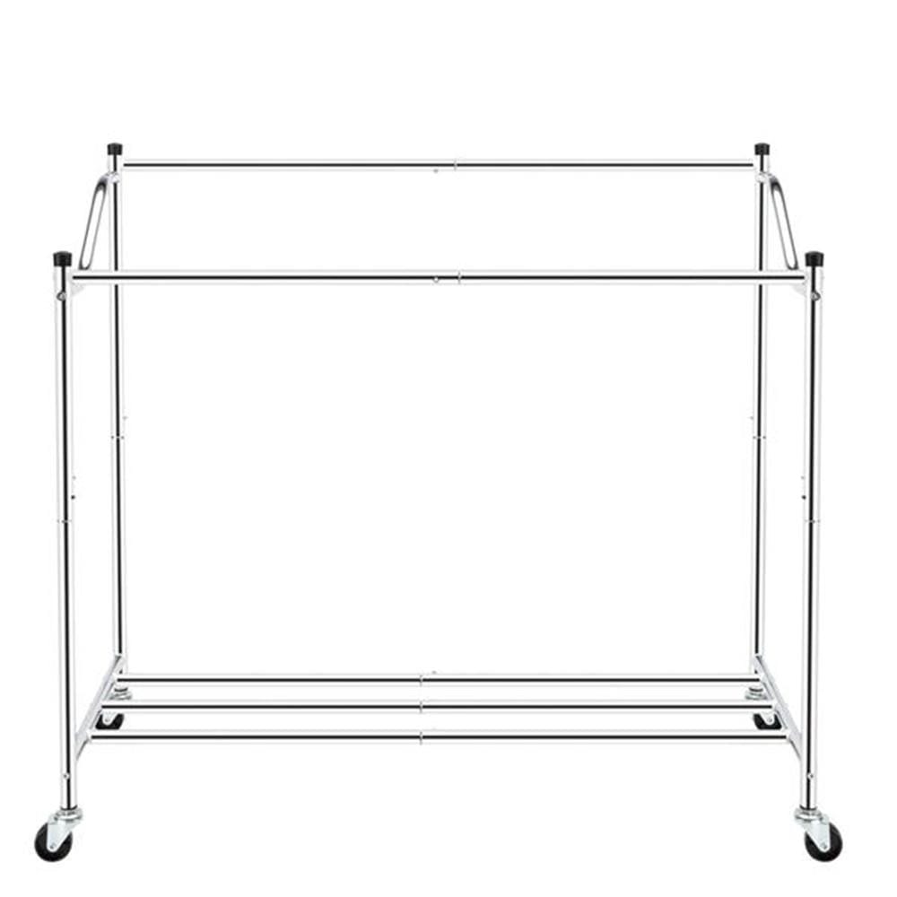 4 Section Laundry Sorter Dividing Hamper Basket image 1