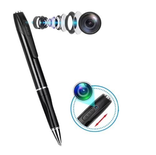 Mini Camera Pen Pocket Digital Voice Video Recorder for Business Conference 1080P Wearable Body Micro Cam Security Cameras image 0